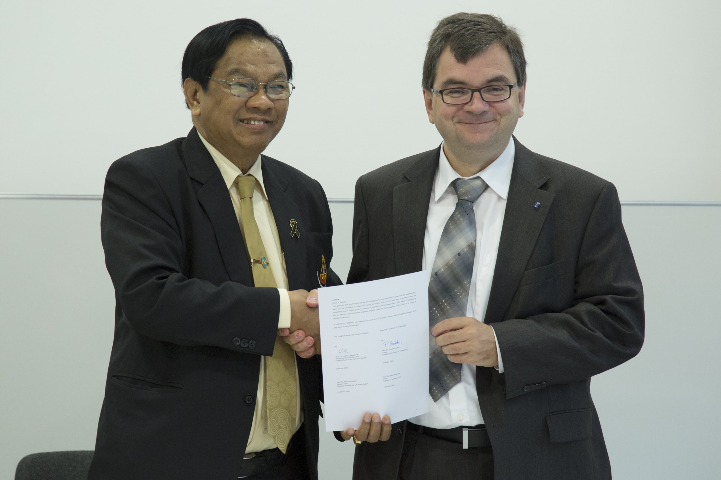Kooperationsabkommen Thais